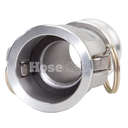 Aluminum 1 1/2" Female Camlock x 1" Male Camlock (USA)