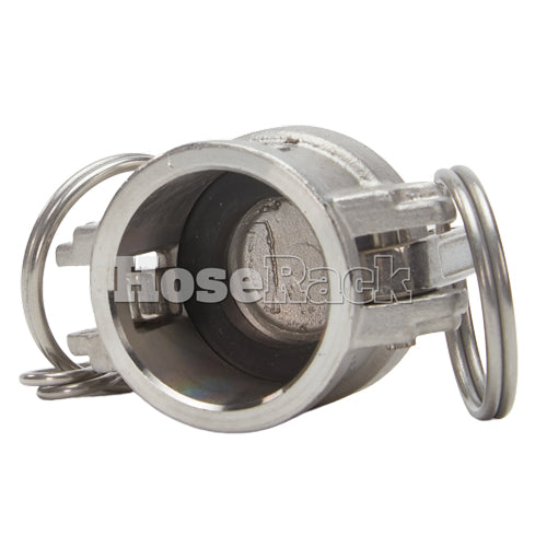 Stainless Steel 3/4" Camlock Female Dust Cap (USA)