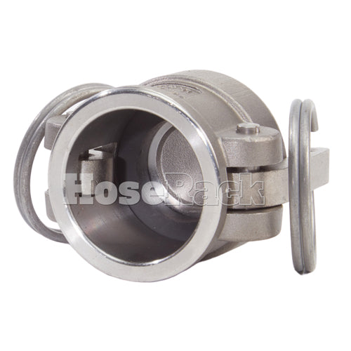 Stainless Steel 1" Camlock Female Dust Cap (USA)