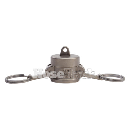 Stainless Steel 1" Camlock Female Dust Cap (USA)