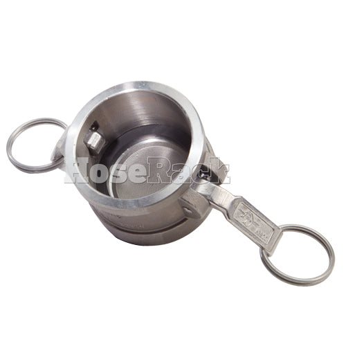 Stainless Steel 1 1/2" Camlock Female Dust Cap (USA)
