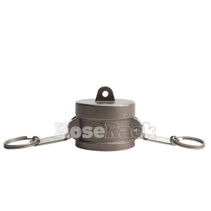 Stainless Steel 2" Camlock Female Dust Cap (USA)