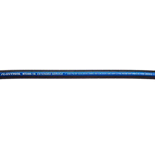 1" Hydraulic Hose with 4-Wire (Metric Fittings)