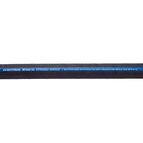 2" Hydraulic Hose with 4-Wire (Metric Fittings)