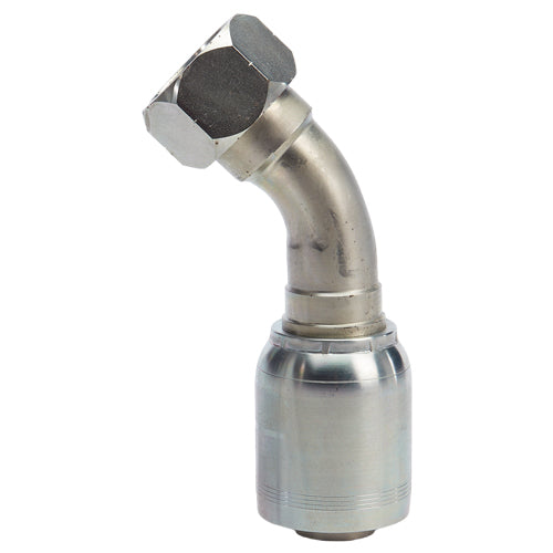 1 1/2" Female JIC Swivel 45° Elbow Hydraulic Fitting