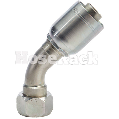 1 1/2" Female JIC Swivel 45° Elbow Hydraulic Fitting