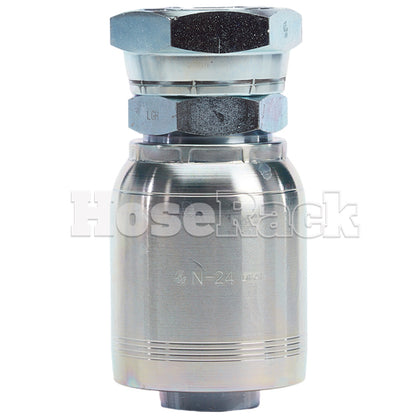 1 1/2" Female Face Seal Swivel (ORFS) Hydraulic Fitting