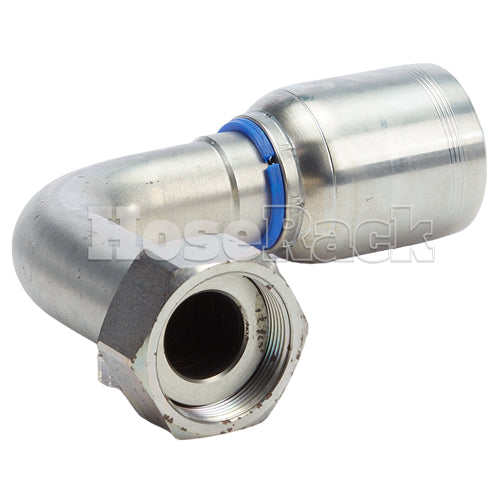 1 1/2" Female Face Seal Swivel 90° Elbow (ORFS) Hydraulic Fitting