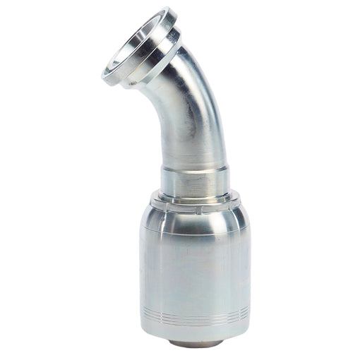 1 1/2” Hydraulic Hose Fitting with SAE Code 61 Flange 45° Elbow (N