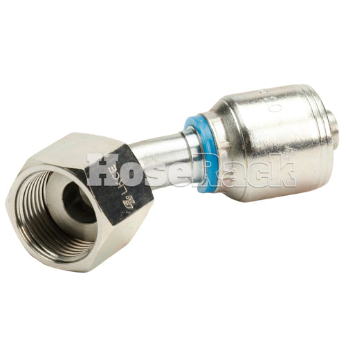 5/8" Female Face Seal Swivel 45° Elbow (ORFS) Hydraulic Fitting
