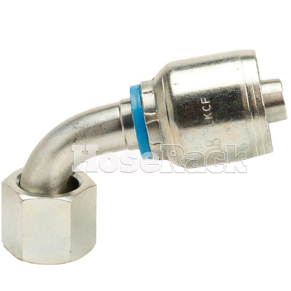 1/2" Female Face Seal Swivel 90° Elbow (ORFS) Hydraulic Fitting