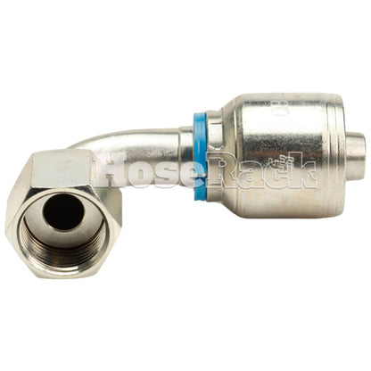 1/2" Female Face Seal Swivel 90° Elbow (ORFS) Hydraulic Fitting