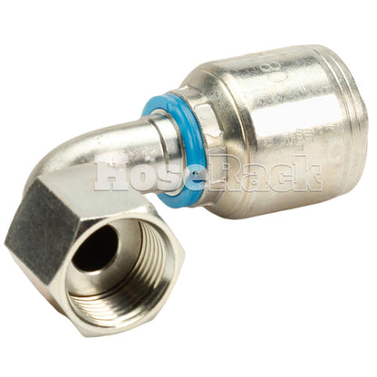 5/8" Female Face Seal Swivel 90° Elbow (ORFS) Hydraulic Fitting