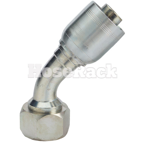 1 1/4" Female JIC Swivel 45° Elbow Hydraulic Fitting