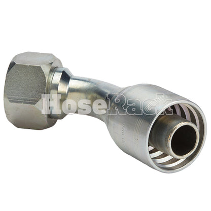 1 1/4" Female JIC Swivel 45° Elbow Hydraulic Fitting