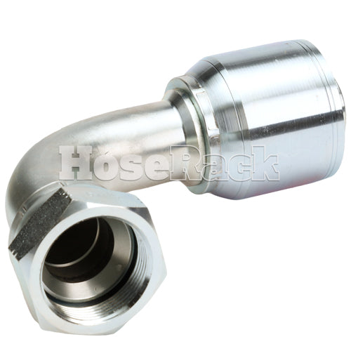 1 1/4" Female JIC Swivel 90° Medium Drop Elbow Hydraulic Fitting