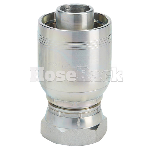 M42 X 2.0 Female Swivel 24° Cone (Heavy S30) with O-Ring Hydraulic Fitting