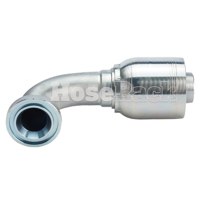 1 1/4" Code 61 Flange 90° Elbow Hydraulic Fitting