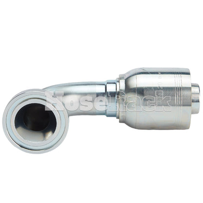 1 1/2" Code 61 Flange 90° Elbow Hydraulic Fitting