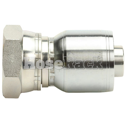 1 1/4" Female British Standard Parallel Pipe O-Ring Swivel Hydraulic Fitting