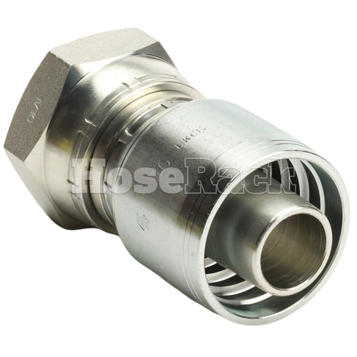 1 1/4" Female British Standard Parallel Pipe O-Ring Swivel Hydraulic Fitting