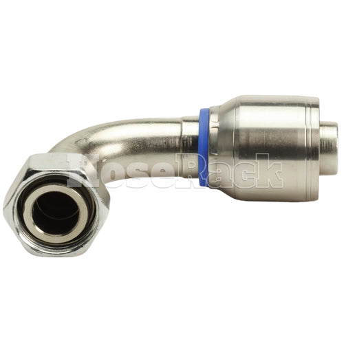 M36 X 2.0 Female Swivel 24° Cone 90° (Light L28) with O-Ring 90° Elbow Hydraulic Fitting