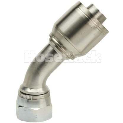 1" Female JIC Swivel 45° Elbow Hydraulic Fitting