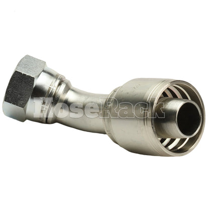 1" Female JIC Swivel 45° Elbow Hydraulic Fitting