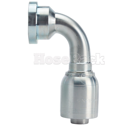 1 1/4" Code 62 Flange 90° Elbow Hydraulic Fitting