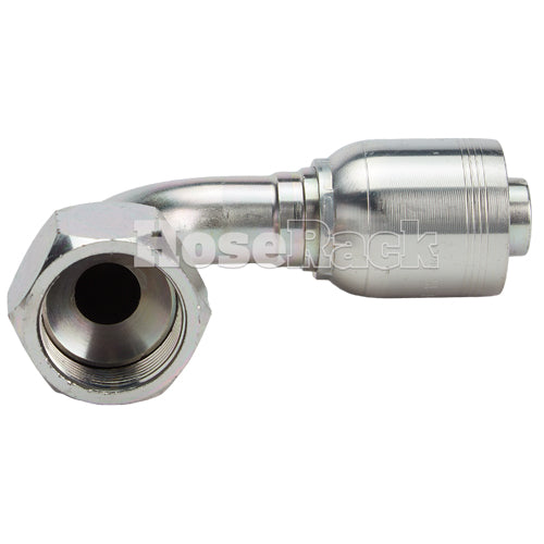 1 1/4" Female JIC Swivel 90° Medium Drop Elbow Hydraulic Fitting