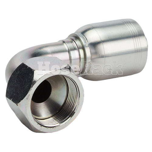 1 1/4" Female JIC Swivel 90° Medium Drop Elbow Hydraulic Fitting