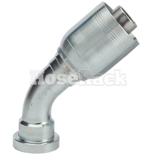 3/4" Code 62 Flange 45° Elbow Hydraulic Fitting