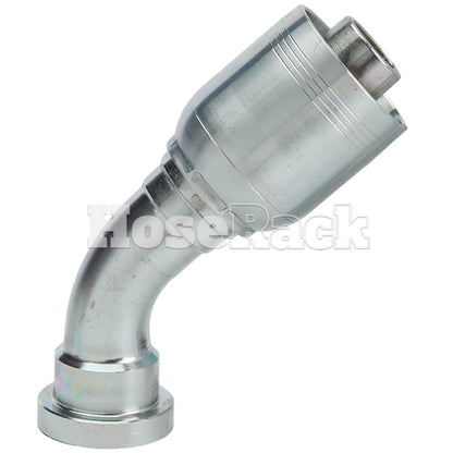 3/4" Code 62 Flange 45° Elbow Hydraulic Fitting