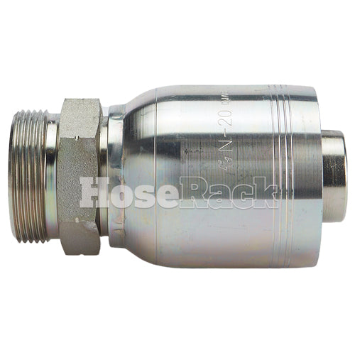 M45 X 2.0 Male Swivel 24° Cone (Light L35) with O-Ring Hydraulic Fitting