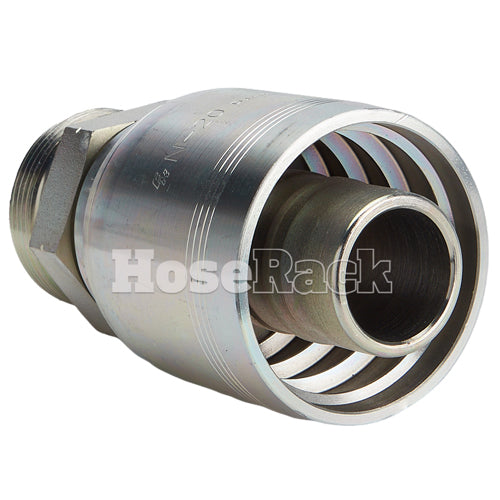 M45 X 2.0 Male Swivel 24° Cone (Light L35) with O-Ring Hydraulic Fitting