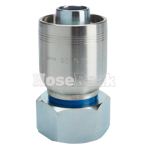 M52 X 2.0 Female Swivel 24° Cone (Heavy S38) with O-Ring Hydraulic Fitting