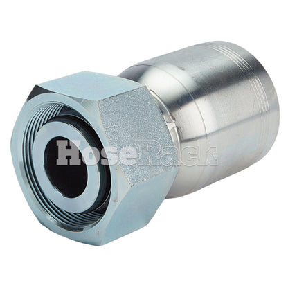 M52 X 2.0 Female Swivel 24° Cone (Heavy S38) with O-Ring Hydraulic Fitting