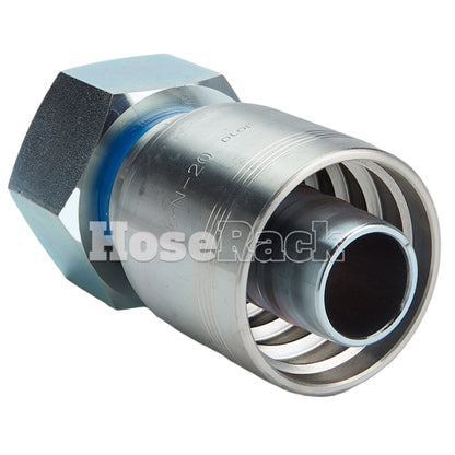 M52 X 2.0 Female Swivel 24° Cone (Heavy S38) with O-Ring Hydraulic Fitting