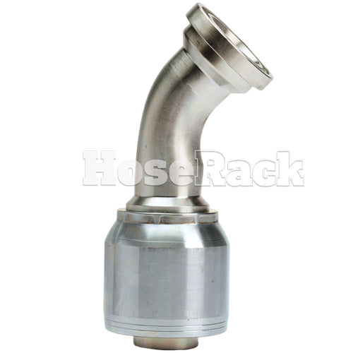 1 1/4" Code 61 Flange 45° Elbow Hydraulic Fitting