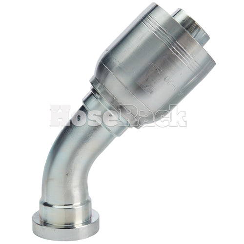 1" Code 62 Flange 45° Elbow Hydraulic Fitting