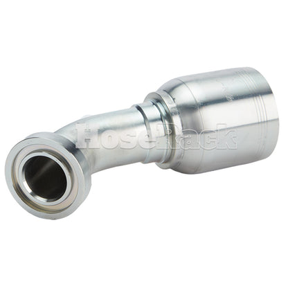 1" Code 62 Flange 45° Elbow Hydraulic Fitting