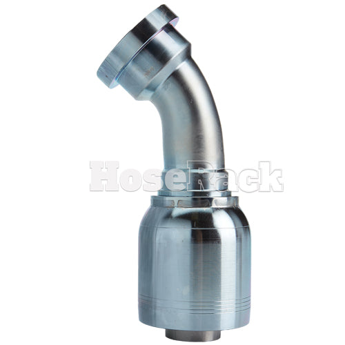 1 1/4" Code 62 Flange 45° Elbow Hydraulic Fitting