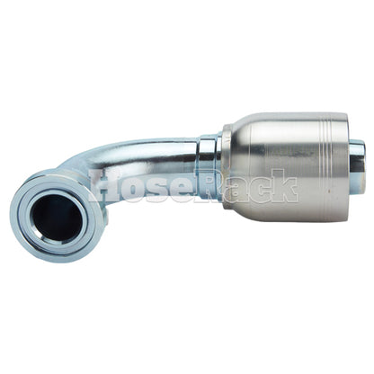 1" Code 62 Flange 90° Elbow Hydraulic Fitting