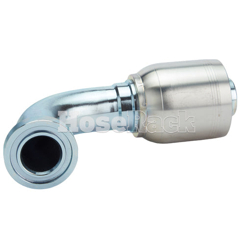 1" Code 62 Flange 90° Elbow Hydraulic Fitting