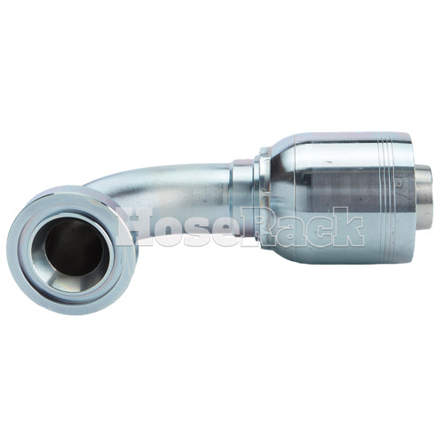 1 1/4" Code 62 Flange 90° Elbow Hydraulic Fitting