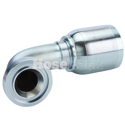 1 1/4" Code 62 Flange 90° Elbow Hydraulic Fitting