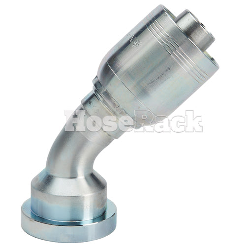 1 1/4" Code 62 Flange 45° Elbow Hydraulic Fitting