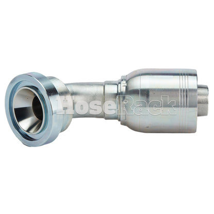 1 1/4" Code 62 Flange 45° Elbow Hydraulic Fitting