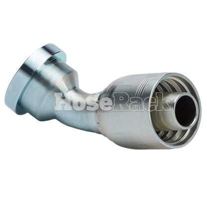 1 1/4" Code 62 Flange 45° Elbow Hydraulic Fitting