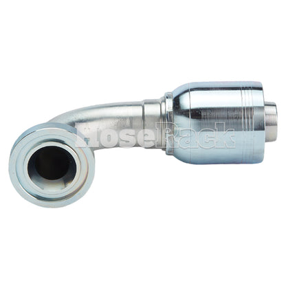1" Code 62 Flange 90° Elbow Hydraulic Fitting